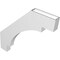 Ekena Millwork 3 1/2-in. W x 36-in. D x 36-in. H Merced Architectural Grade PVC Knee Brace BRCP035X36X36MRC - alternate 4